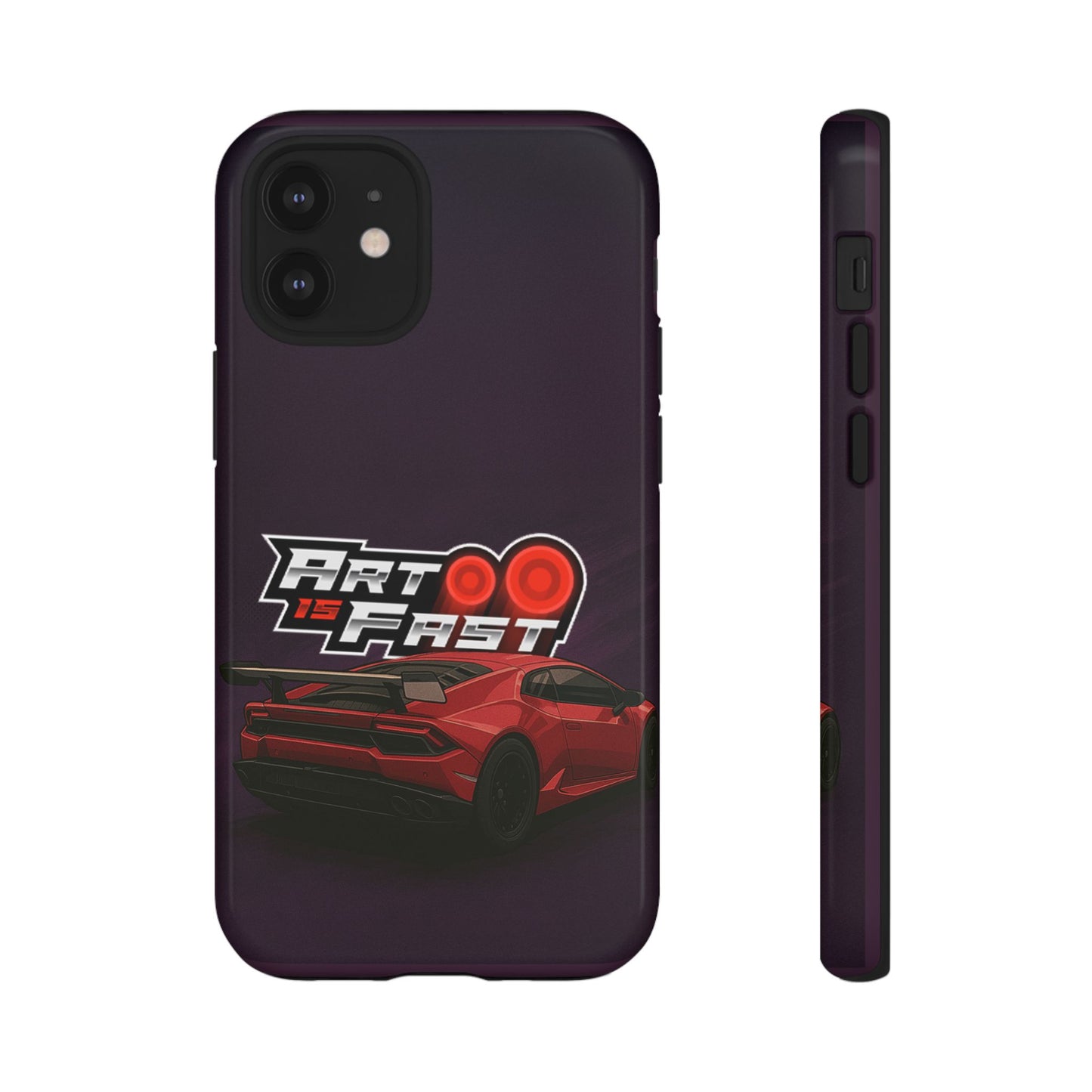 "Art Is Fast Lamborghini" Phone Case