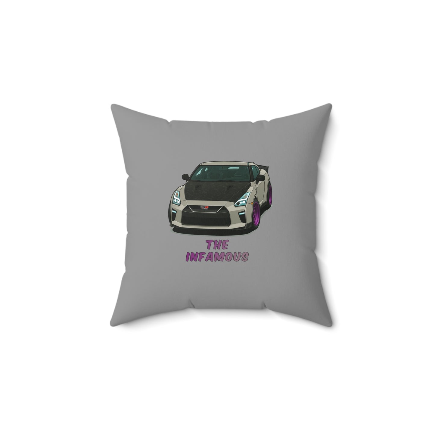 "The Infamous" Throw Pillow