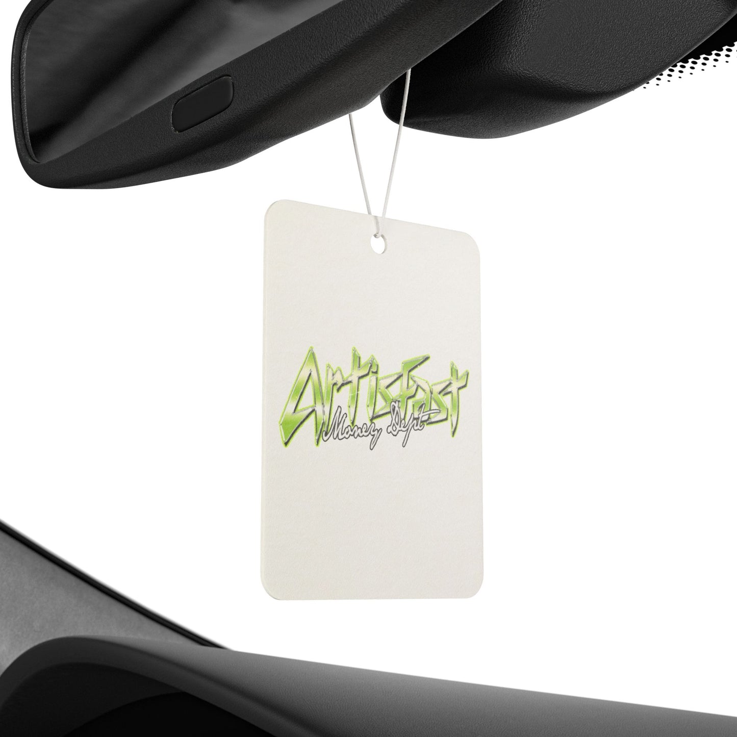 Art Is Fast "Money Dept." Car Air Freshener