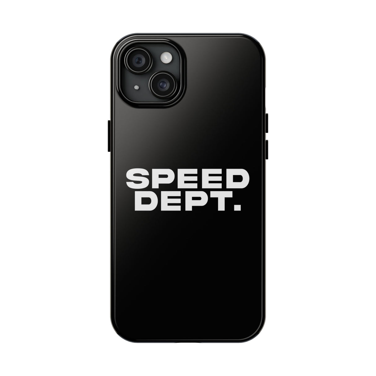 "Speed Dept." Tough Phone Case (Black)