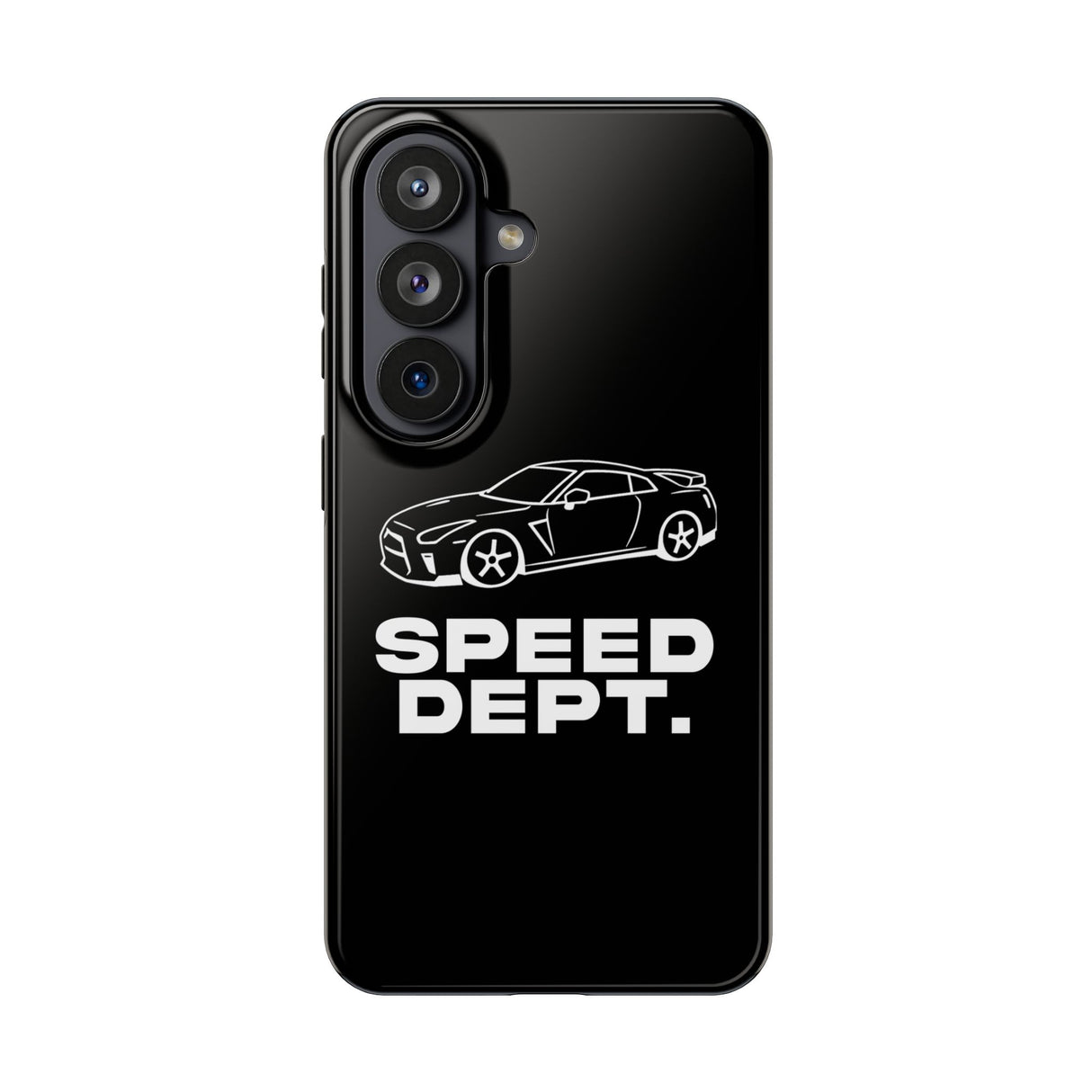 "Speed Dept." Tough Phone Case (Black)