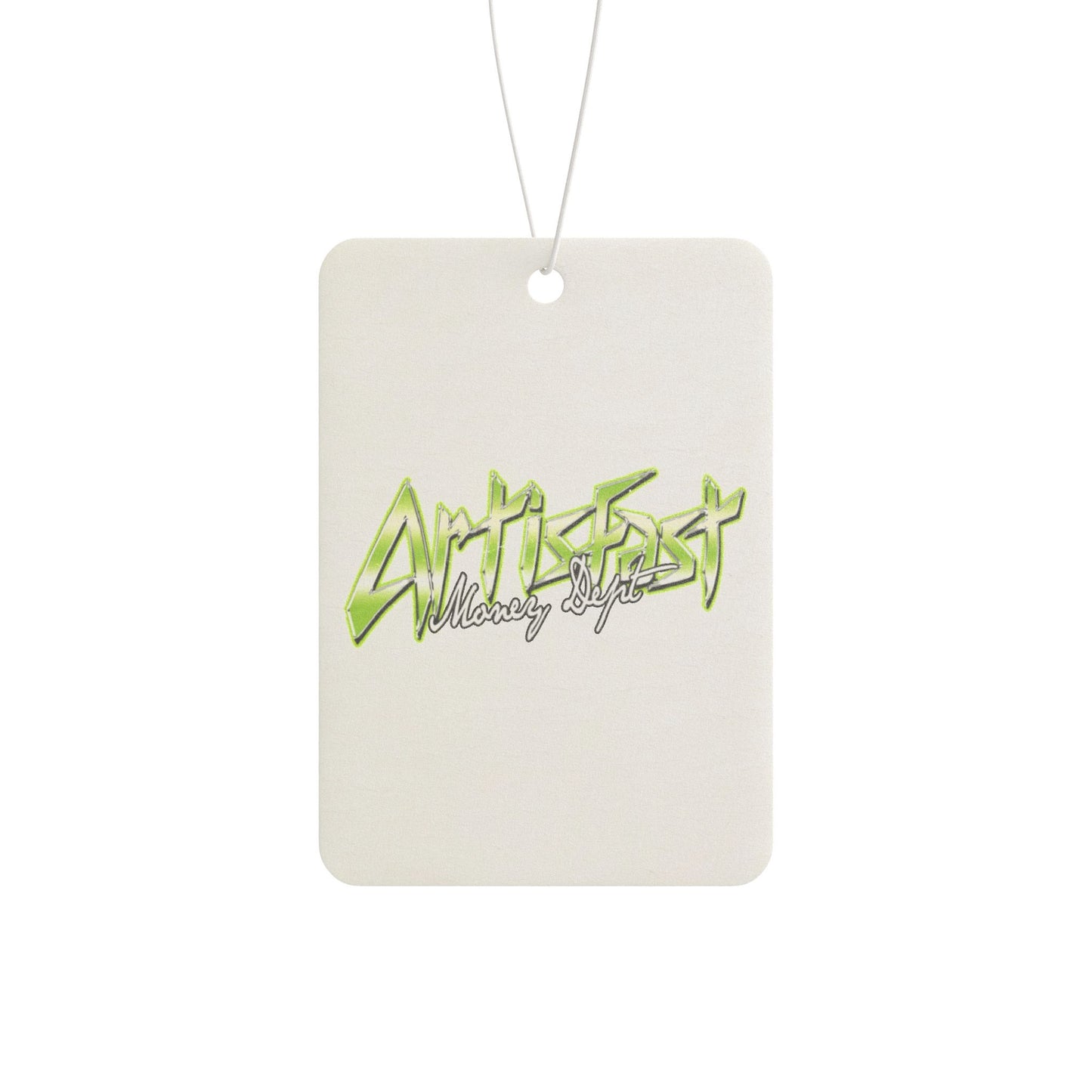 Art Is Fast "Money Dept." Car Air Freshener