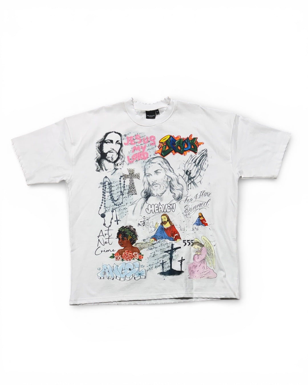 GOD'S SKETCHBOOK TEE — AIF × SECOND HEAVEN EXCLUSIVE (10X)