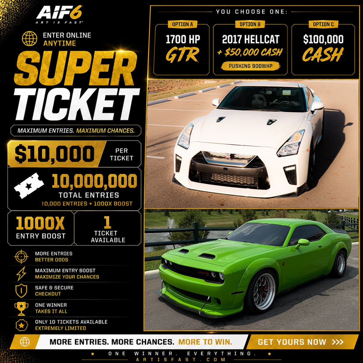 INFINITY TICKET
