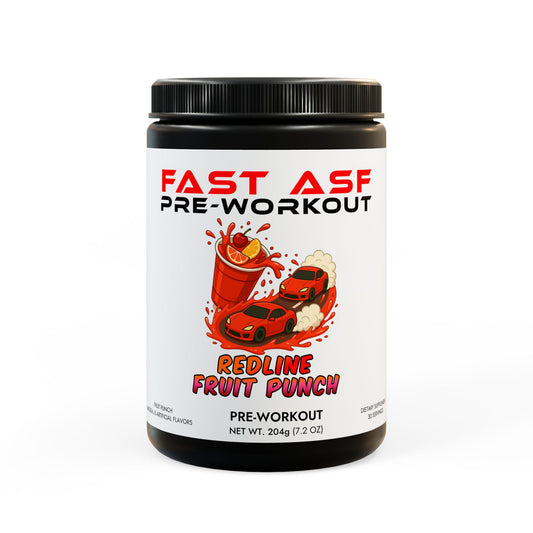 Fast Asf "Redline Fruit Punch" Pre-Workout