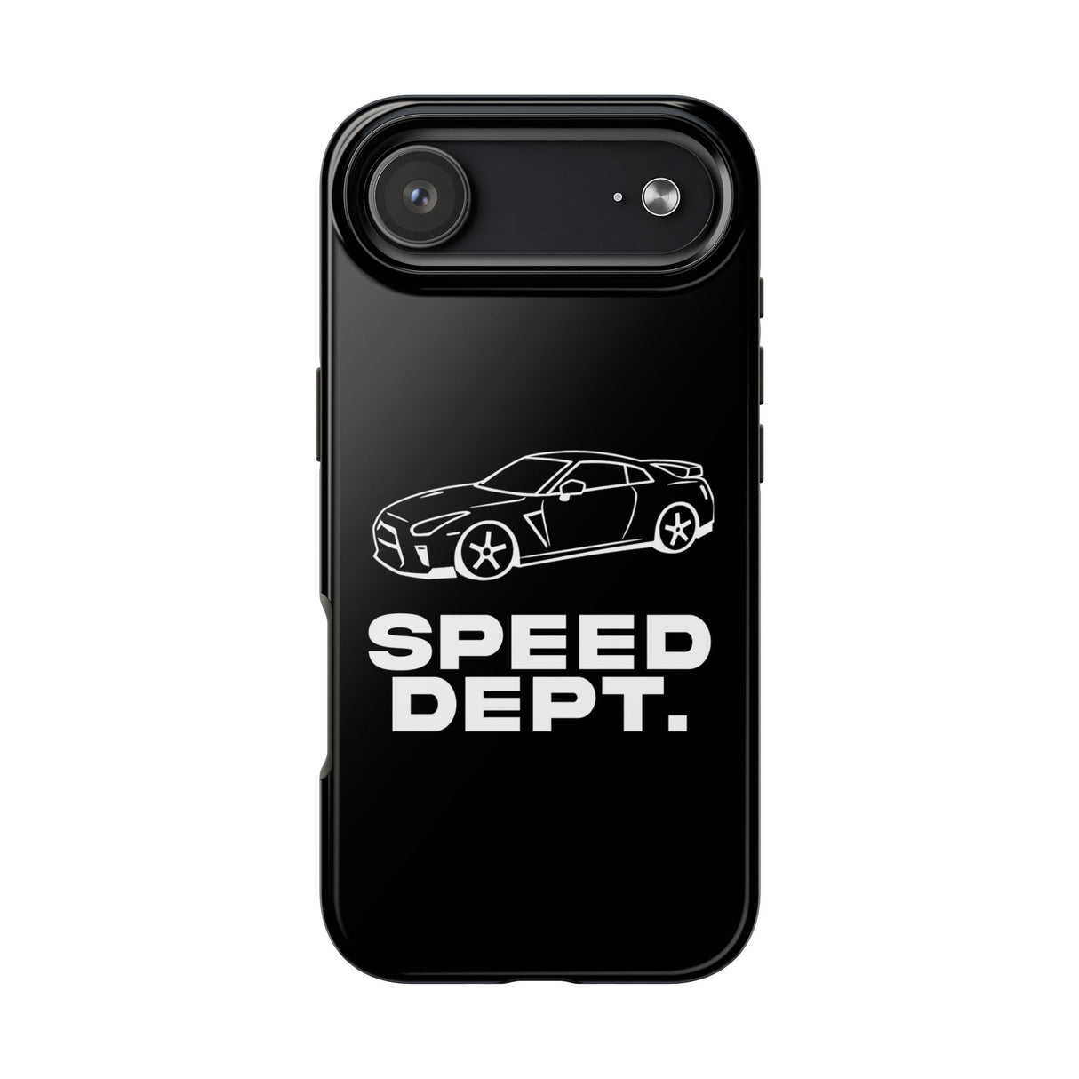 "Speed Dept." Tough Phone Case (Black)