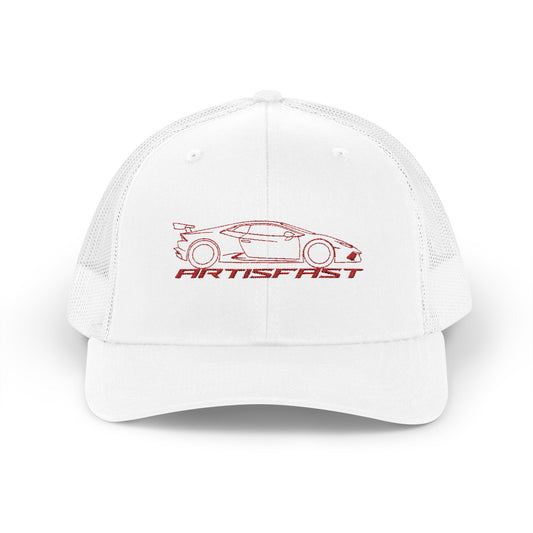 "Art Is Fast Lambo" Trucker Hat