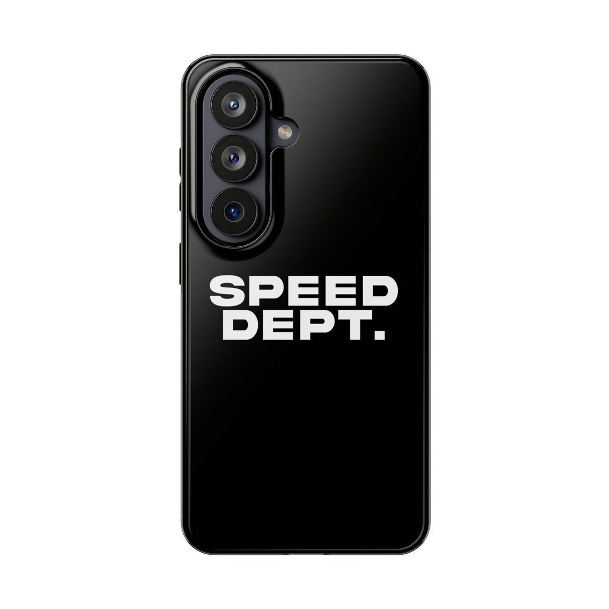 "Speed Dept." Tough Phone Case (Black)