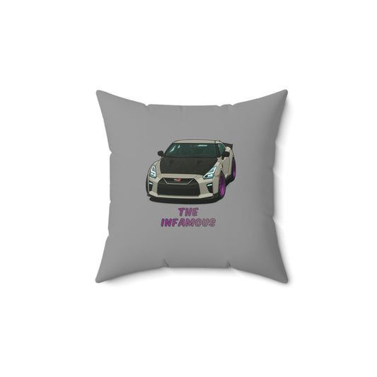 "The Infamous" Throw Pillow