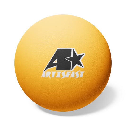 "Art Is Fast" Ping Pong Balls (6pk)