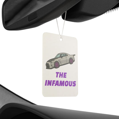 "The Infamous" Car Air Freshener