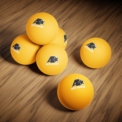 "Art Is Fast" Ping Pong Balls (6pk)
