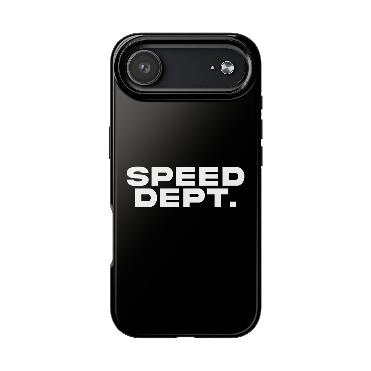 "Speed Dept." Tough Phone Case (Black)