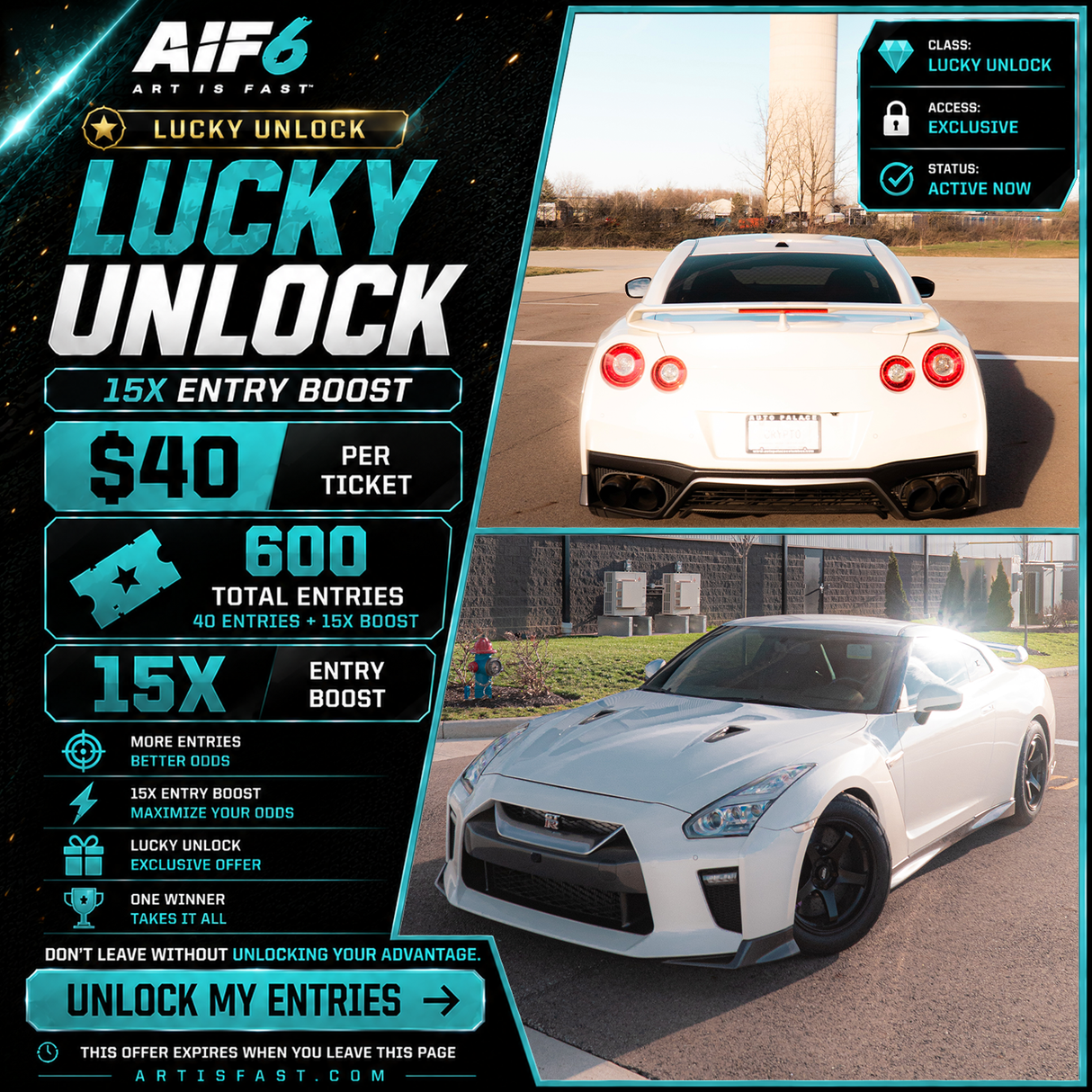 LUCKY UNLOCK (15X)